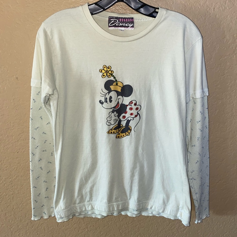 Disney Vintage Minnie Mouse w crystals T-shirt